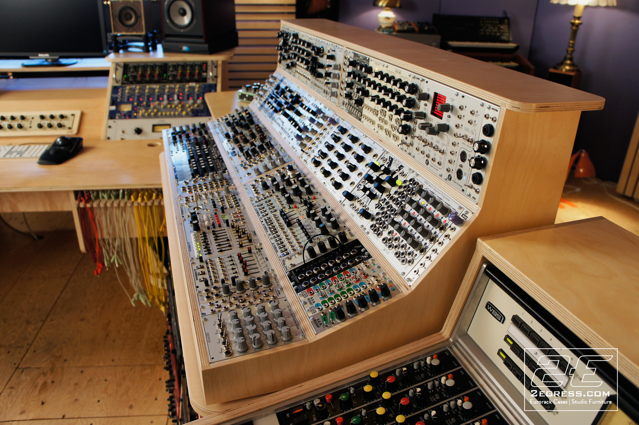 Eurorack Cases Bespoke Studio Furniture and Eurorack Cases